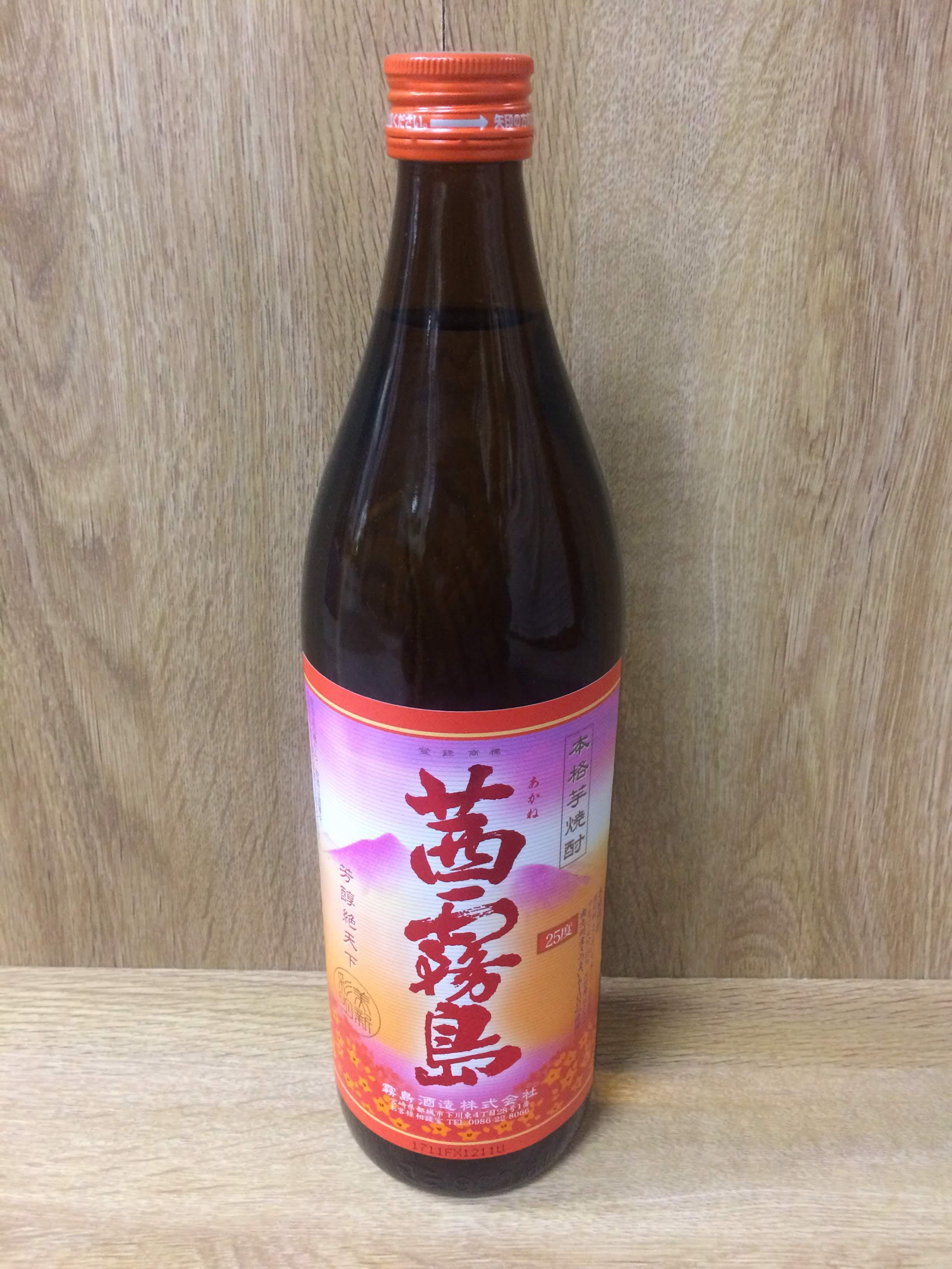 芋焼酎　茜霧島　900ml